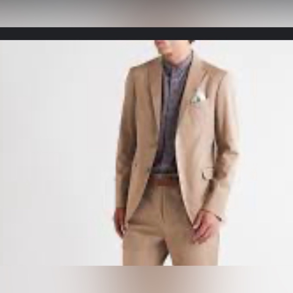Etro Tan Men's Suit - Picture 1 of 6